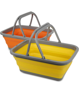 2 Pack Collapsible Sink with 2.25 Gal / 8.5L Each Wash Basin for Washing... - €28,76 EUR