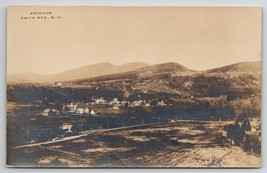 RPPC Jackson White Mountains NH Birds Eye View of Town c1940 Postcard A46 - £11.84 GBP