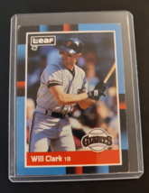 1988 Leaf Canadian Will Clark #170 - £1.39 GBP