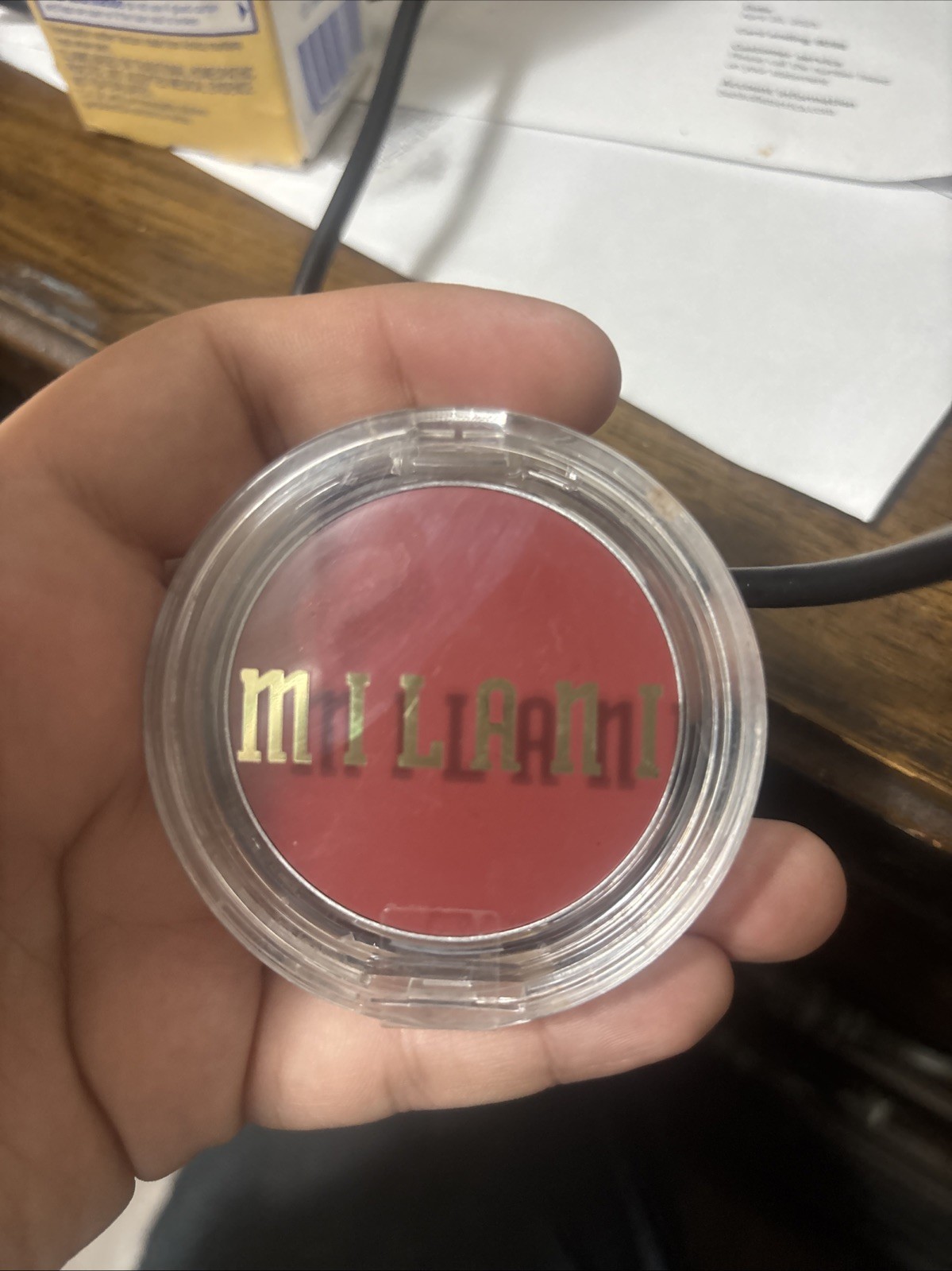 Milani Cheek Kiss Cream Blush - Merlot Moment 140 - 0.21oz - $1.14