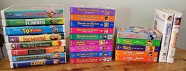 Large Lot 22 Pre-owned Walt Disney Movies VHS Tapes + 2 others - £27.95 GBP