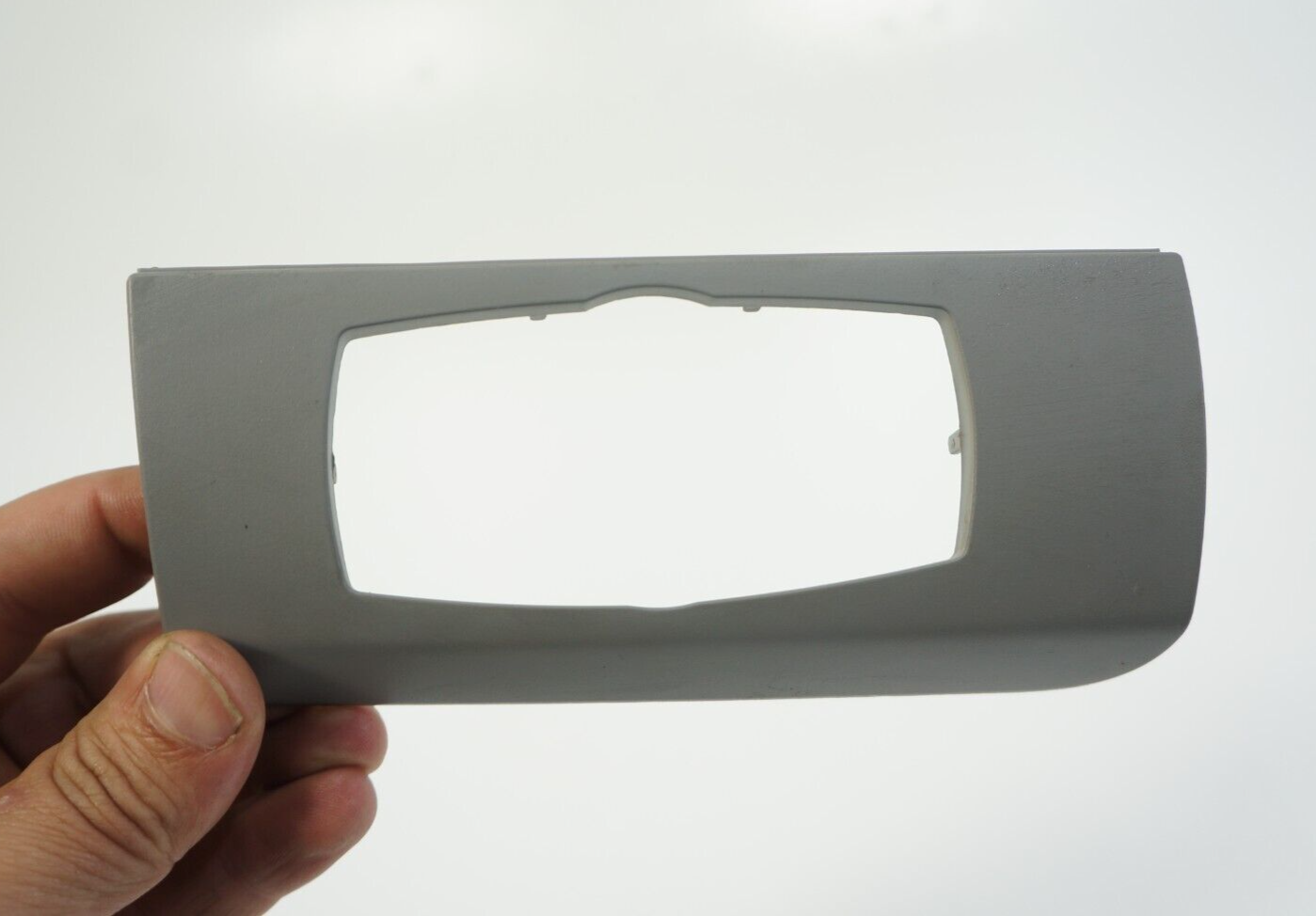 2007-2013 bmw x5 x6 headlight switch bezel dash panel trim gray - $20.00