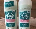 (2) Tom&#39;s of Maine Natural Powder Antiperspirant Deodorant 2.25oz Exp 9/25 - $18.69