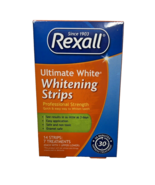 Rexall Ultimate White Whitening Strips Professional Strength 14 Strips E... - $17.51 CAD