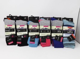 2 Pack Haddad Int. Tru/Fit Premium Performance Wool Blend Socks - Size 9-11 - $13.19