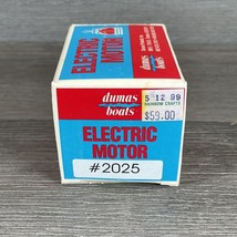 Dumas 2025 High Speed Boat Motor 6 Volt New In Box - $39.55