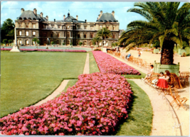 Luxembourg Palace Gardens  Paris France Postcard - £6.92 GBP