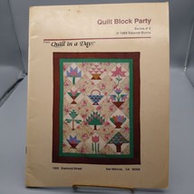 Vintage Quilting Patterns, Quilt Block Party Series 2 by Eleanor Burns - £15.28 GBP