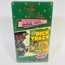 Dick Tracy: The Original Serial Volume Two (VHS Episodes VIII-XV) Factory Sealed - £6.03 GBP
