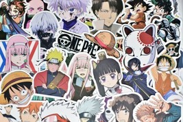 50 One Piece Naruto Dragon Ball Tokyo Ghoul Nezuko Code Geass My Hero Stickers N - £15.31 GBP
