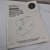 Singer 384 Sewing Machine Owners Manual Sears Exclusive 384.13012000 ins... - $20.00