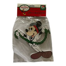 Disney Kurt Adler Santas World Mickey Mouse Doctor With Holly Ornament - £9.43 GBP