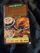 Treasury of Christmas Recipes Favorite All Time Nestle Duncan Hines Karo Borden - £7.00 GBP