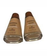 2~Covergirl Clean Liquid Foundation Sealed 1 oz Each 140 Natural Beige R... - $23.74