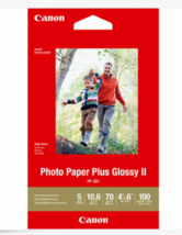Canon PP-301 Photo Paper Plus Glossy II (4 x 6&quot;)  100 Sheets - $16.82