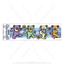 Grateful Dead Dancing Bears Vinyl Sticker Deadhead  Car Decal - $5.99