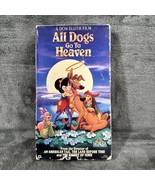 All Dogs Go To Heaven Vintage 1989 VHS Don Bluth Kids Movie - $27.27 CAD