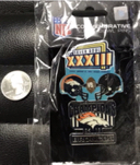 Super Bowl XXXIII Commemorative Lapel Pin New Denver Broncos VS. Atlanta... - $14.99