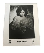 Vintage 1993 Mica Paris Promotional Glossy Press Photo 8x10 Gospel - €21,87 EUR