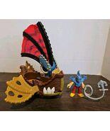 Fisher Price Imaginext Castle Pirate Skiff Boat Sail Weapon Disc Ship Fi... - $238.50 MXN