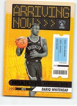 2023-24 Panini Hoops Arriving Now #17 Dariq Whitehead NM Near Mint Nets ID:65500 - £1.36 GBP