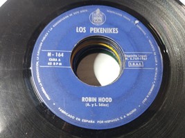 Los Pekenikes Robin Hood Happy 20 - LP vinyl 7 &quot; Solo el Single sin Fold... - $7.80