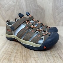 Keen Women&#39;s Sandal Size 4 Sport Brown Orange Hiking Trail Shoes Waterproof - £19.58 GBP