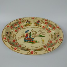 Vintage Daher Decorated Tray 12.5 x 9.5 inches - £11.10 GBP