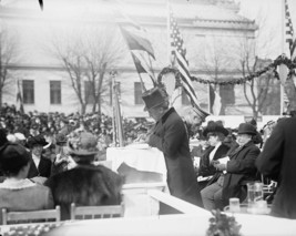 Woodrow Wilson and William Howard Taft lay Red Cross cornerstone Photo P... - £6.93 GBP+