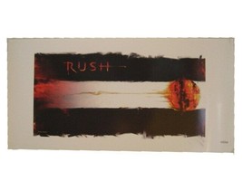 Rush Poster Commercial Fireball Numbered - $89.99