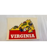 Vintage water decal Virginia manufacturer is inknown - $13.82 CAD