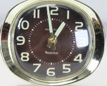 Westclox Baby Ben Alarm Clock Gold White GLOW Alarm Works Vintage USA PA... - $9.79