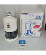 Vintage Tiger Manual Shave Ice Machine Ice Shaver Snow Cone Maker Japane... - $79.19