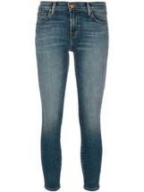 J BRAND Womens Capri Jeans Skinny Enchant Blue Size 26W JB000735 - £61.70 GBP