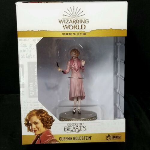 Wizarding World Fantastic Beasts Queenie Goldstein Figurine Eaglemoss With Wand - $16.82