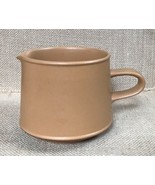 Purbeck Pottery England Light Brown Milk Jug Creamer Farmcore Cottagecore - $14.85