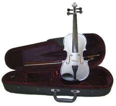 Merano 1/8 Violin ,Case, Bow ~ Silver - $99.99