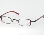 Enjoy E 5765 Ein Matt Schwarz/Rot Brille Metall Rahmen E5765 39-25-135mm - £46.48 GBP