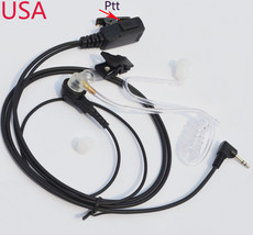 Acoustic Tube Headset Police Ptt Mic Earpiece Talkabout Radio 1 Pin - £14.06 GBP