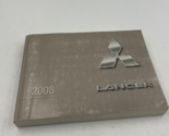 2008 Mitsubishi Lancer Owners Manual Handbook OEM D01B37024 - £28.34 GBP