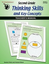 Second Grade Thinking Skills &amp; Key Concepts: Teacher&#39;s Manual Workbook -... - £6.37 GBP