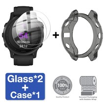 2-in-1 Protective Case + Screen Protector for  Fenix 7 7S 7X 6 6S 6X Pro 5 5S Sm - £45.88 GBP