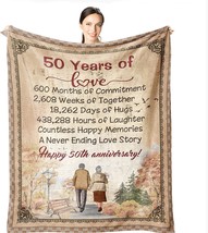 Best 50Th Wedding Anniversary Gifts From Wisegem - Golden Wedding Gift For - £31.26 GBP