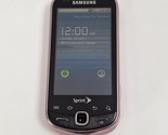 Samsung Intercept SPH-M910 Pink QWERTY Keyboard Slide Touch Phone (Sprint) - £19.66 GBP