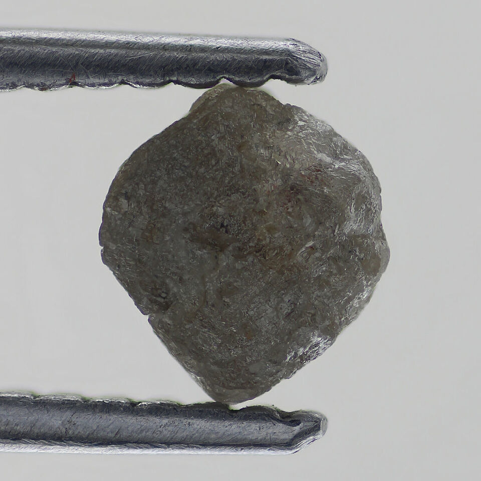 Uncut Grayish Fancy Rough Natural Loose 0.92 Carat Diamond For Ring - $17.41