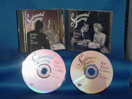 Bing Crosby Frank Sinatra Judy Garland Sentimental Journey Vol 1 And 3 2 Cd Set - £7.73 GBP