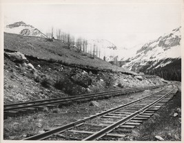 Railroad Tracks Winding Through The Mountains 8 x 10 Photo - $12.99