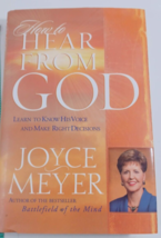 How to Hear from God: Learn to Know His voice Joyce Meyer, hardcover/dust jacket - £5.96 GBP