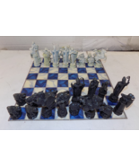 Harry Potter Wizard Chess Set Game Board And Pieces Only - $17.54