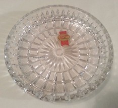 Anna Hutte Bleikristall 24% Lead Crystal Hand Cut Ashtray New With Label - £17.58 GBP